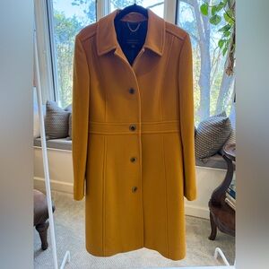 J. Crew Women's Mustard Trench Coat